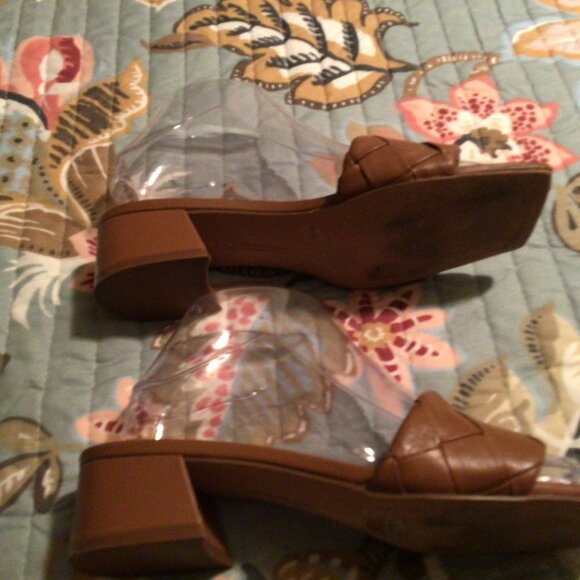 Vince Camuto Semtera Woven-Strap Sandal Heel size 7 m - Picture 3 of 4